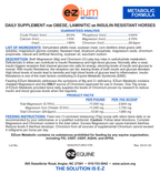 EZium Metabolic 1 Month Reclosable Pail